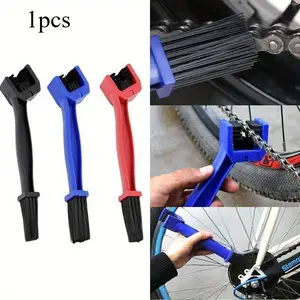 Motorcycle Chain Brush Cleaner Plastic Bicycle/Moto Brush Clean Chain Cleaner Outdoor Scrubber Road Care Tools Motorcycle Parts