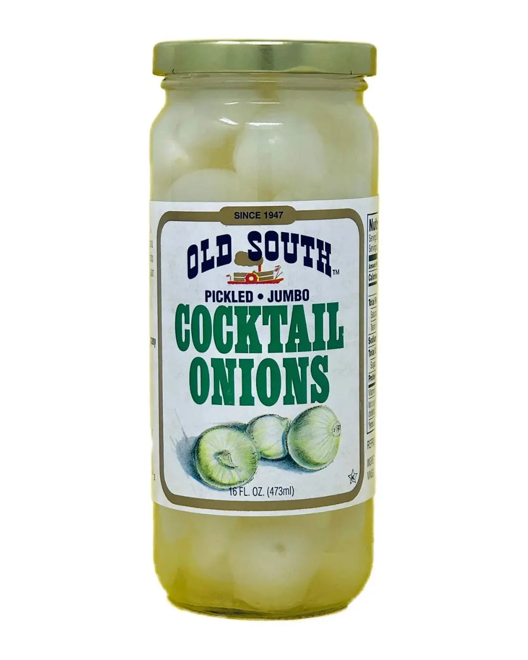 Old South Pickled Jumbo Cocktail Onions 16 oz