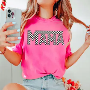 Light pink comfort color T shirt Comfortable Soft Womenswear