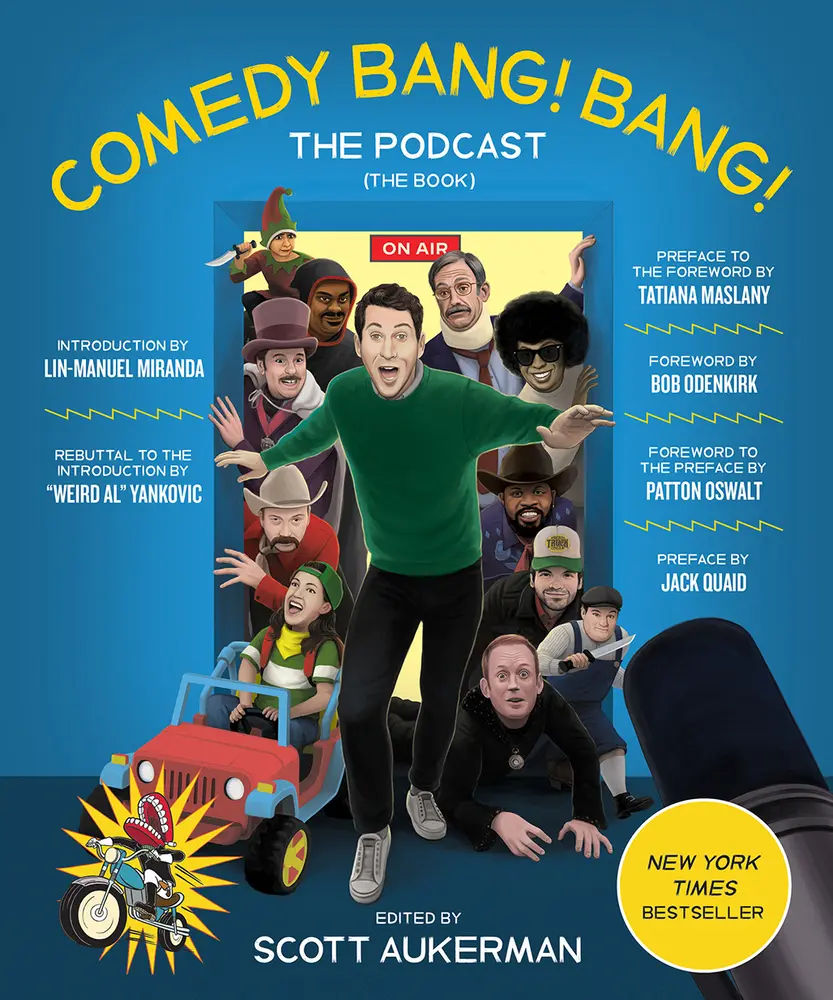 USED Book - Comedy Bang! Bang! the Podcast: The Book by Aukerman, Scott (Hardcover) - english