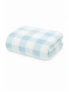 Phufy® Bliss Gingham Blanket, Cloud Blue