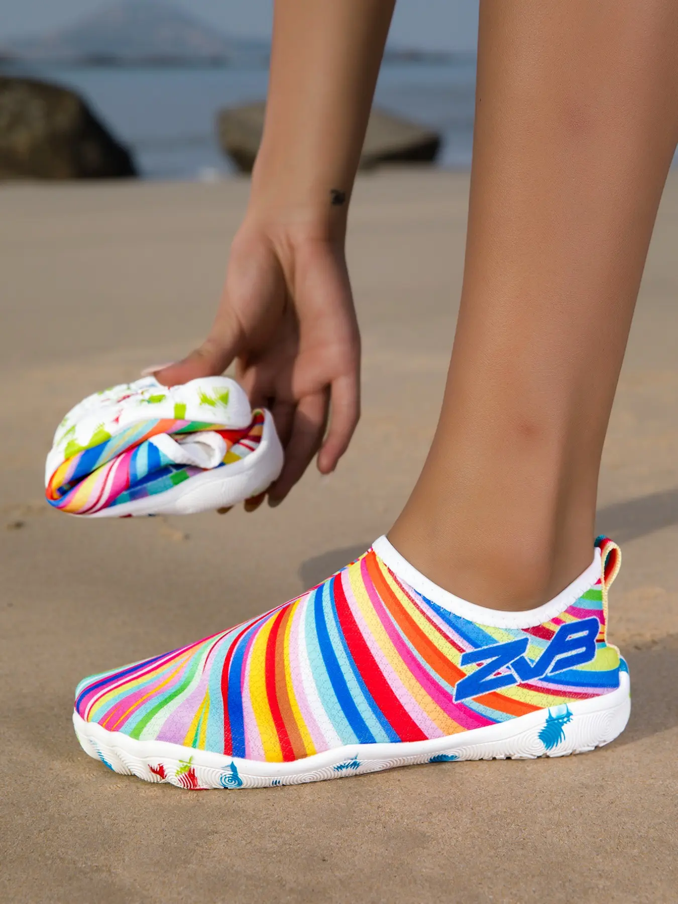Quick-Dry Water Shoes for Barefoot Lovers, Soft Sole Swim Dive Sandals, Outdoor Summer Fishing Shoes, Anti-Slip Breathable Wading Boots, Beach Shoes, Water Aqua Shoes, Lightweight Swim Shoes, Water Footwear