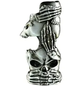 Metal Lighter Case Cover Lighter Pouch Fits Bic Lighter Standard Size J6 Design In Skull Ship By Tiktok