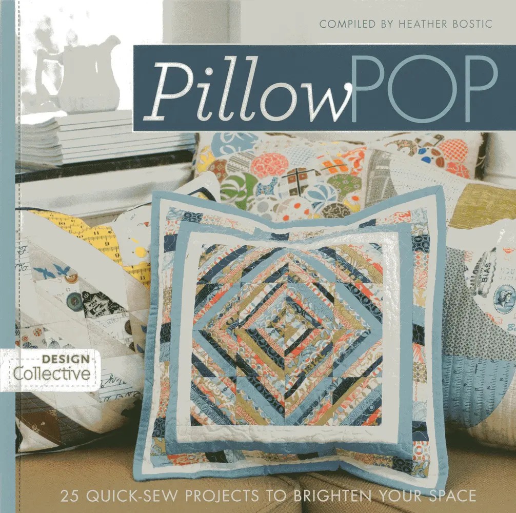 USED-Pillow Pop: 25 Quick-Sew Projects to Brighten Your Space by Bostic, Heather (Paperback)
