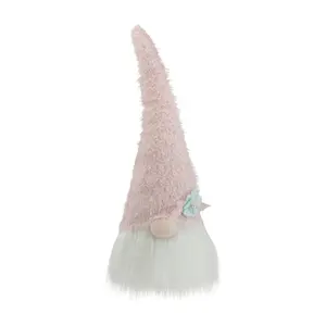 Northlight Spring & Easter Gnome Table Top w/ a  Blue Flower