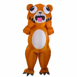 PTS Inflatable Costume, Blow Up Bear Costume for Halloween Inflatables Cosplay Party