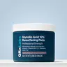 10% Glycolic Acid Daily Post-Summer Glow Pads - Gentle Exfoliation Pads Balanced with Allantoin, Calendula, Green Tea
