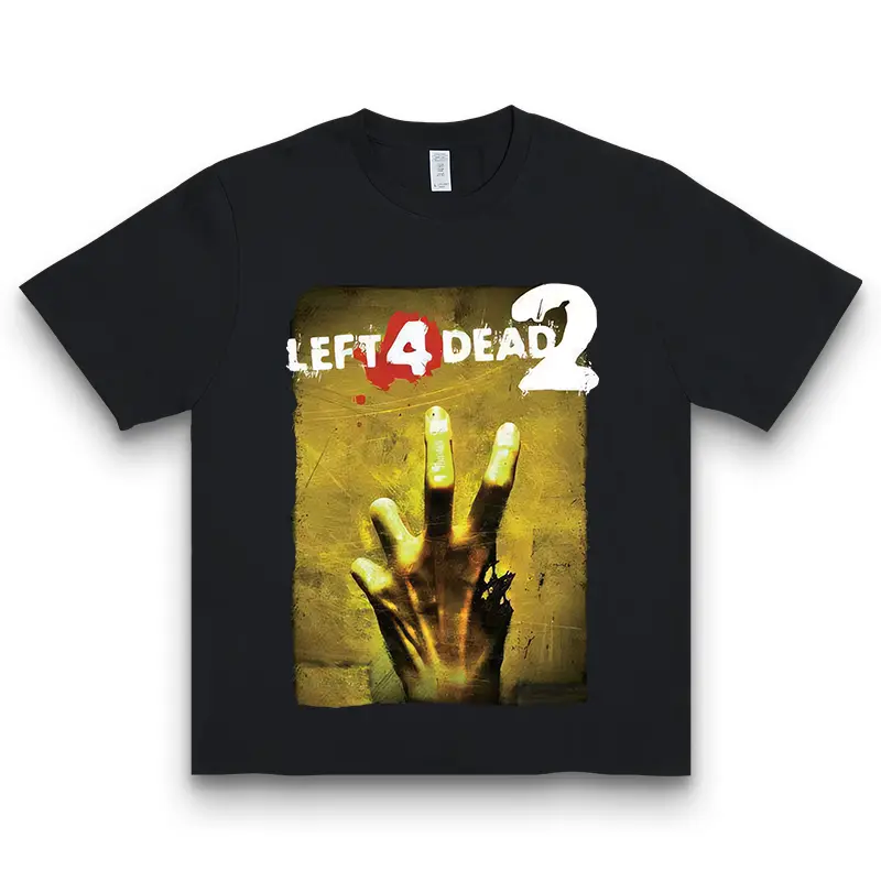 [] Left 4 Dead 2 T Shirt Vintage Grunge Graphic Opium Tapout Amity Affliction, Unisex T-Shirt,  Gift For Men Women T-Shirt For Men And Women