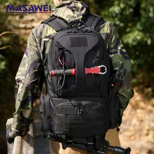 backpack combo: heavy-duty mountaineering pack, large capacity  hiking fitness rucksack, sports backpack Tactical Outdoor Shoulder Bag
