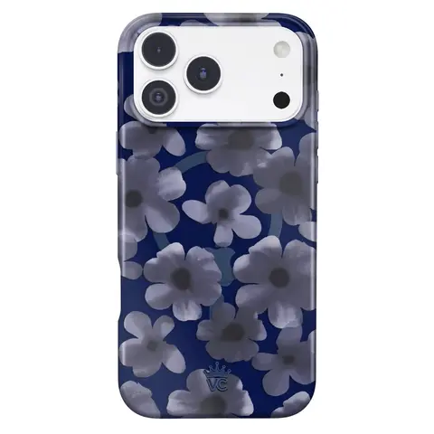 Velvet Caviar Midnight Blossom Flowers Protective iPhone Casing - Cute Shockproof Drop Protector with Soft TPU Bumper, Wireless-Compatible Cellphone Accessory, Smartphone Cover for iPhone 18 Pro Max, 18 Pro, 17, 16, 15 & More Accessories