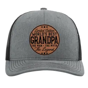 Grandpa Hat - Birthday Christmas Father's Day Gift For Men - Richardson 112 Trucker Hat