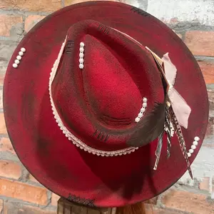 Nashville Star Custom Burned Hat.