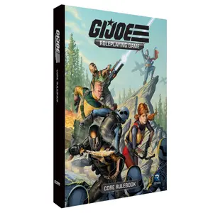 212 MAIN Renegade Game Studios REN08432 GI Joe Core Rule Book - Includes Equipment, Training Content for Game Masters, Personal Traits Resources