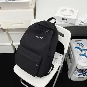 【Local Delivery】Maxoner Durable Canvas Backpack, Casual Style Daypack with Adjustable Straps for Work, School, and Travel Bookbag