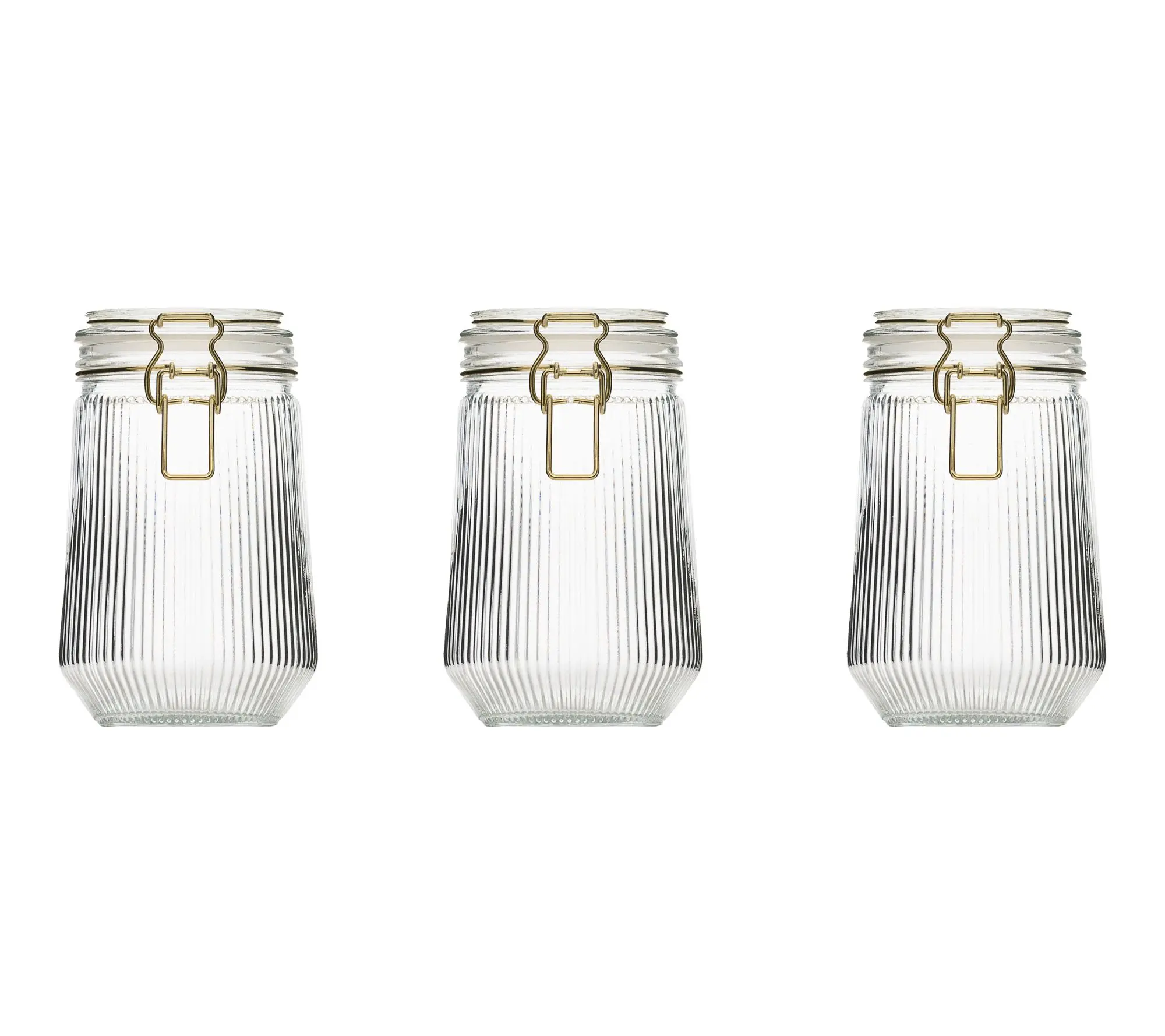 10 Strawberry Street Set of 3 Delancey Small Canisters