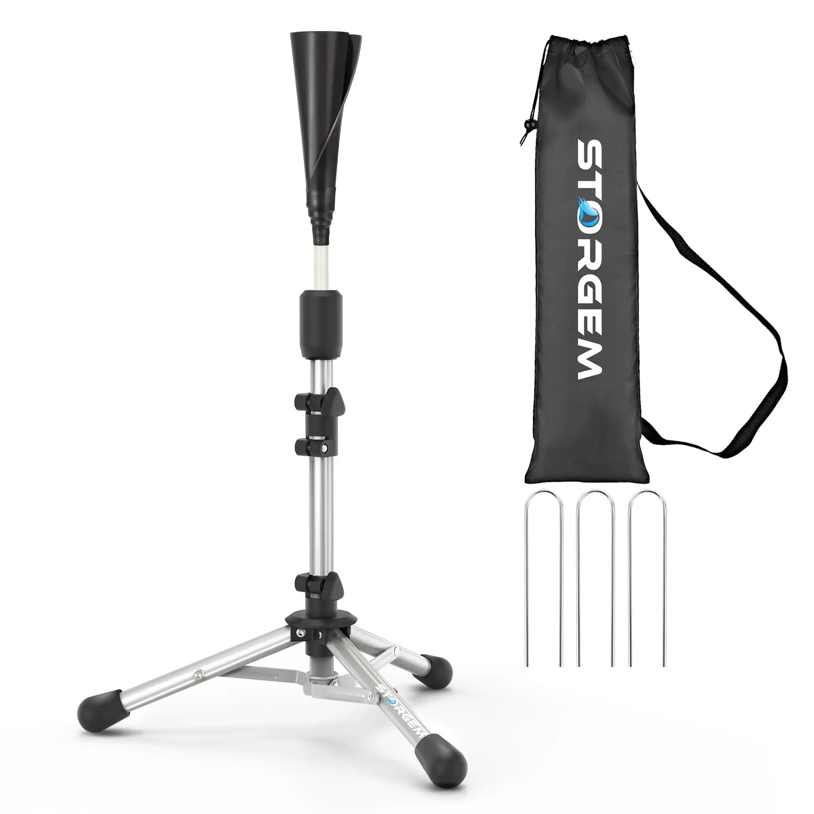 Storgem Baseball Softball Tee, Batting Tee for Kids, T Ball Training Stand