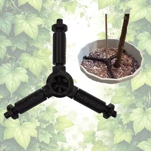 STAYKIT Mini plant stake support- adjusts from 5" to 9" (1 Pack)