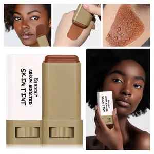 1pc Two-In-One Brightening Coverage Concealer Foundation Stick, Moisturizing Hydrating Easy Application, Long-Lasting Wear, Portable Multi-Purpose Makeup Tool