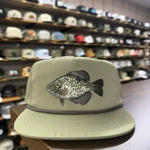 Crappie Rope Hat - Sagebrush