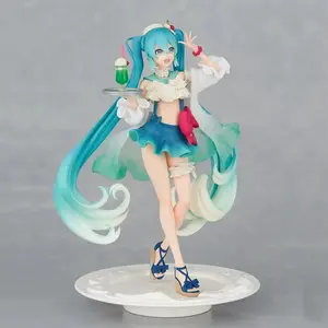 New Hatsune Miku Soda Cream Dress Figure – PVC Desktop Decoration