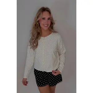 bailey mini dot cardigan