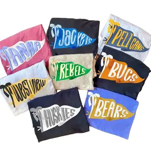 Comfort Colors Custom School Spirit Shirt, Personalized School Mascot Tee, Preppy Game Day Shirt, Back to School Shirt, Custom School Team Shirt
