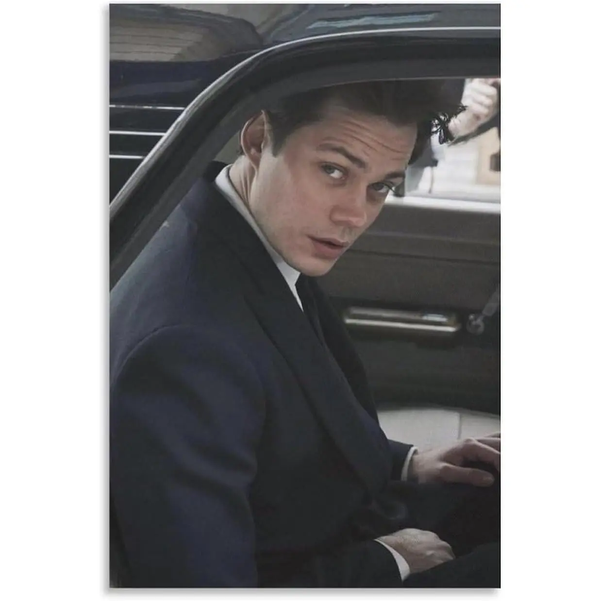 Bill Skarsgard Actor Canvas Wall Art Poster - Frame-Style, Waterproof, Long-Lasting Home Supplies for Bedroom, Kid Room, Ideal Home Decor Gifts