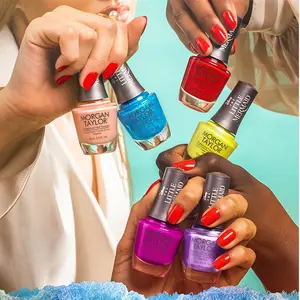 Morgan Taylor Summer Collection Splash of Color - Professional Lacquer, Vibrant, Chip-Resistant, Fast-Drying, Long-Lasting, High-Shine, Perfect for Manicures & Pedicure, 15mL.