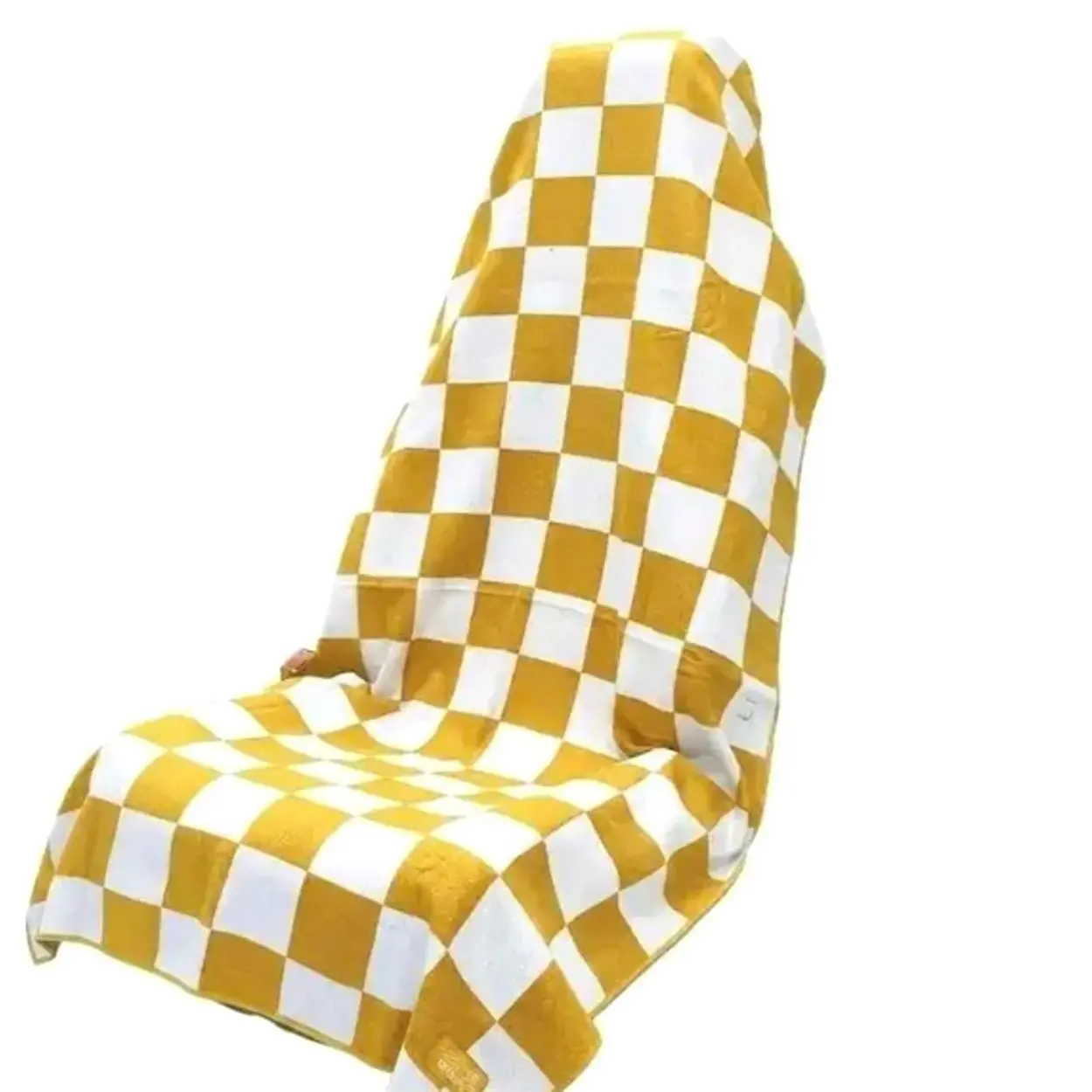 Waterproof Chess Not Checkers Car Seat Cover Towel - Universal Auto Seat Protector for Workout Sweat, Pet Owners, Outdoor Adventures