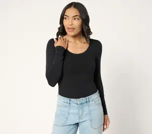 Shapermint All Day Everyday Long Sleeve Bodysuit