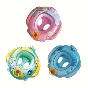 Splash Squad 3-Pack Baby Floats Space Cadet Princess Shark Explorer 70x70cm for Siblings Pool Parties Safe Cute Endless Fun