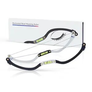 Professional Eyebrow Stencil Tool, Symmetrical Design for Precise Brows, Durable & Reusable Makeup Accessory for Perfect Results, Cosmetic Makeup Tool