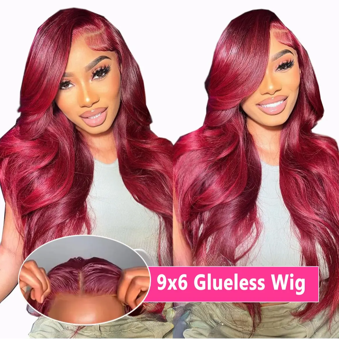 9x6 Glueless Wig