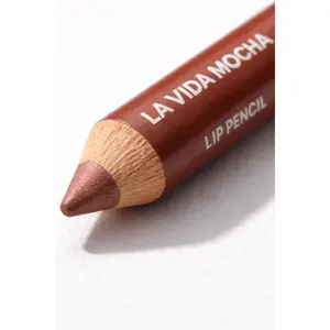 La Vida Mocha Wooden Lip Pencil