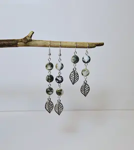 Earthy Leaf Earrings