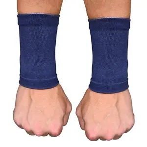 Navy Wrist Support Sleeves