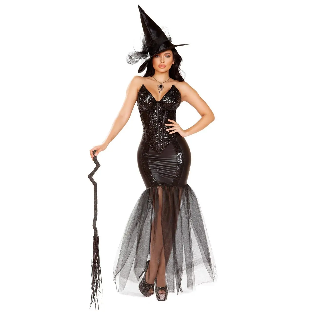 Witch with an Evil Spell Costume