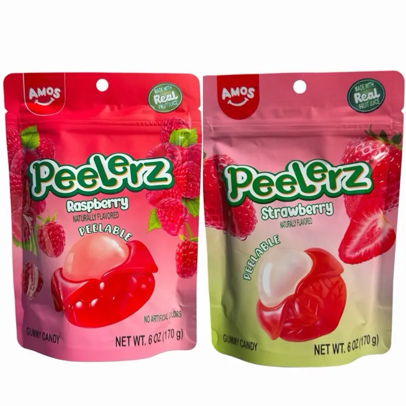 Peelerz Strawberry & Rasperry 2-pack 6 oz bags