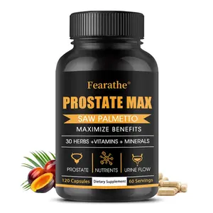 Fearathe prostate health supplement, supports prostate health, 120 capsules.