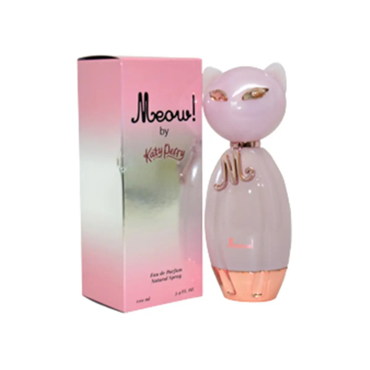 Katy Perry Meow Eau de Parfum for Women, Fruity Floral-Citrus Gourmand Vanilla Fragrance Spray, 3.4 fl oz, Aromatic Sweet Fruity, Aromatic Chic Gourmand, Citrus Aroma Fragrance, Floral Fruity Scent
