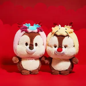 Disney Chip 'n' Dale Plush Toy Collection – Adorable, Soft & Cuddly Squirrel Dolls for Kids & Fans, Perfect for Gifting & Collecting