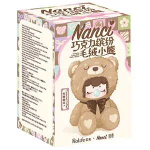 Robotime Rolife Nanci Colorful Chocolate Cutie Bears Single Blind Box Figure