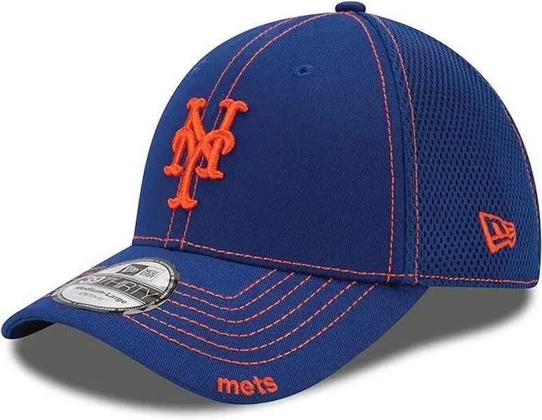 New Era MLB New York Mets Neo Fitted Baseball Cap - Royal 10059490