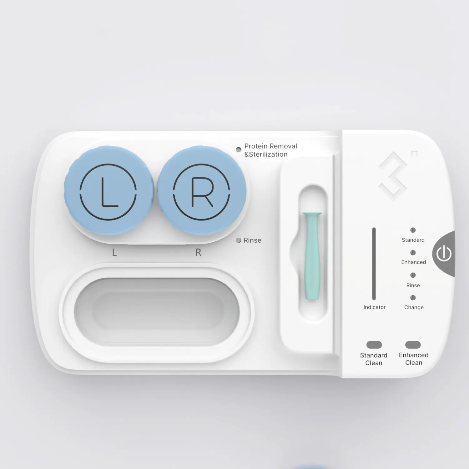 3N ReO2 RGP Lens Cleaner (White), Fit Rigid Gas Permeable (RGP) and Orthokeratology Lenses - Remove Protein Deposits