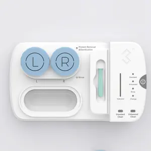 3N ReO2 RGP Lens Cleaner (White), Fit Rigid Gas Permeable (RGP) and Orthokeratology Lenses - Remove Protein Deposits