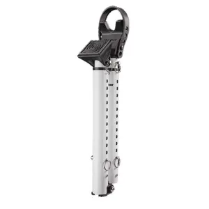 212 MAIN Master Lock 5037773 Steel Indoor Security Bar, White, Door Hardware, Quick Release Folding Bar, Adjustable Size, Flexible Strap Door Reinforcement