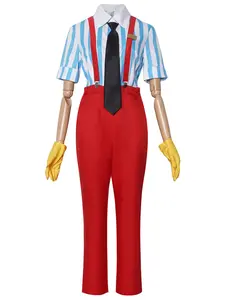 Adult Women Anime Heavy Metal Teto Hypnotist Cosplay Costume, Halloween Role Play Stage, Full Set Clothing