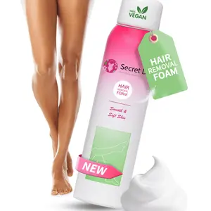 Secret Dig Hair Removal Foam Gentle on Skin Suitable for All Skin Types No Shaving Burn Skin Irritation