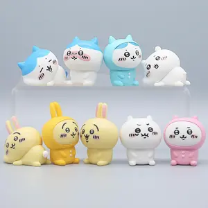New Chiikawa Various Cute Usagi Hachiware Car Ornaments Cartoon Characters Desk Office Home Furnishings Gift Collection