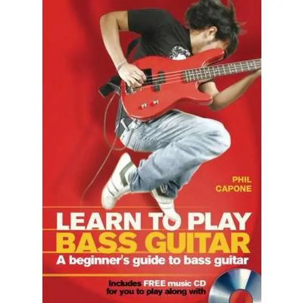 USED Book - Learn to Play Bass Guitar [With CD (Audio)] by Capone, Phil (Spiral-bound) - english